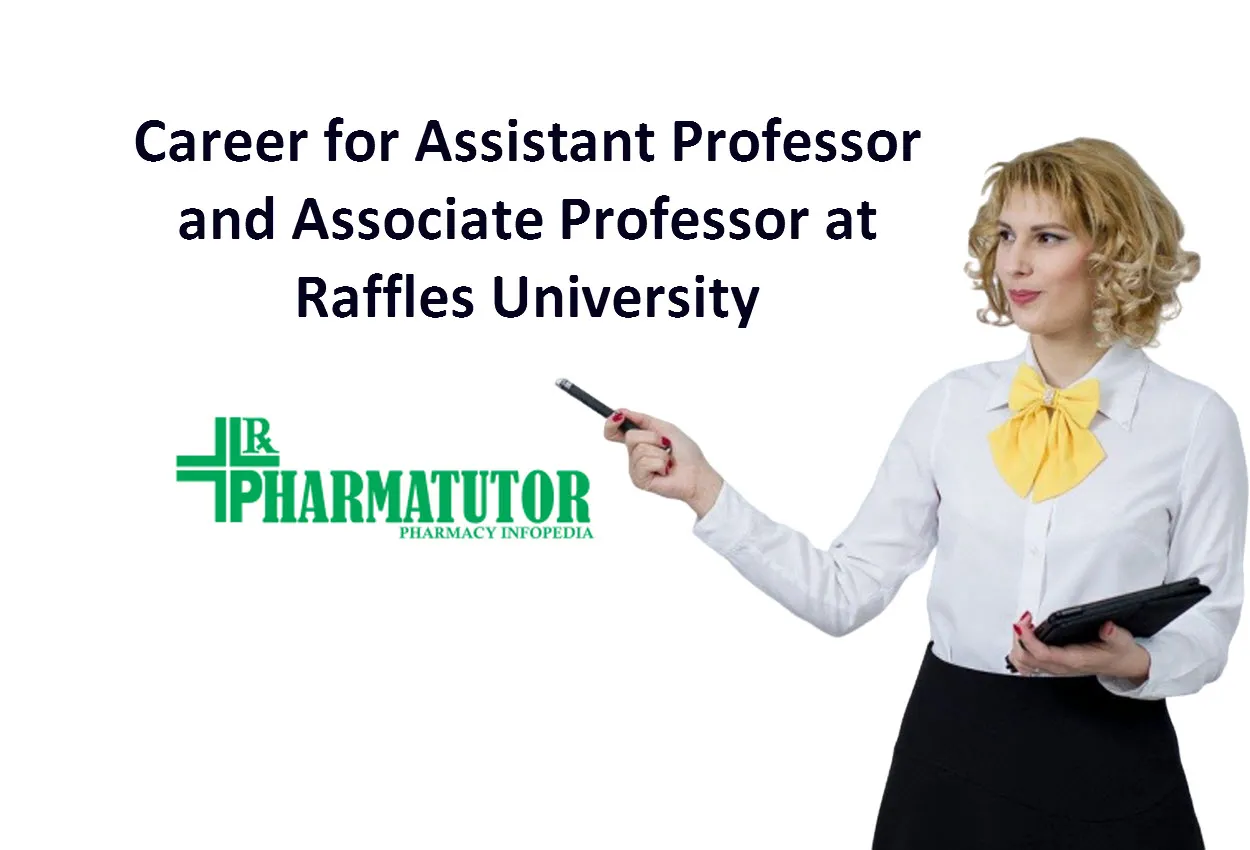 Assistant Professor and Associate Professor at Raffles University