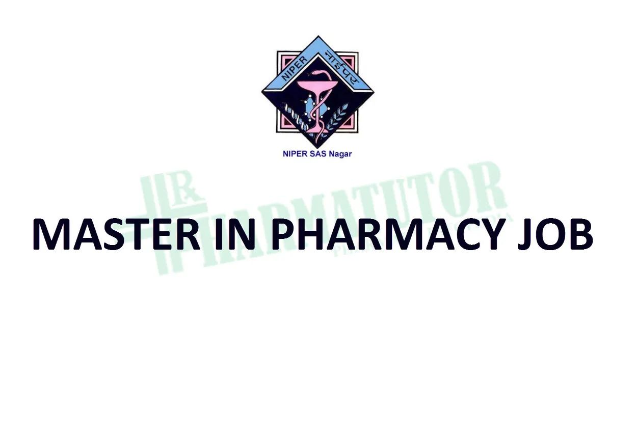 Career for Master in Pharmacy at NIPER