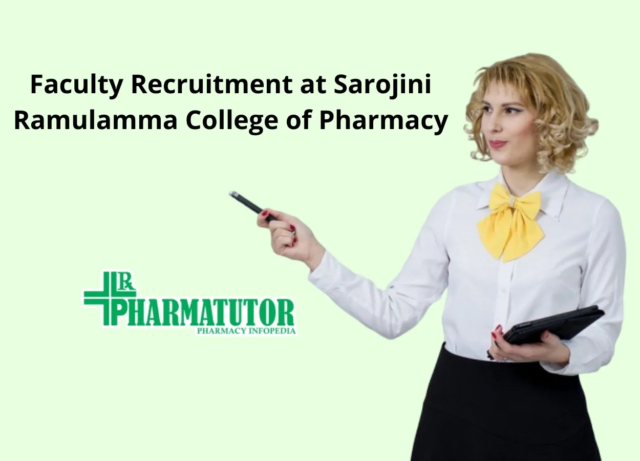 Faculty Recruitment at Sarojini Ramulamma College of Pharmacy
