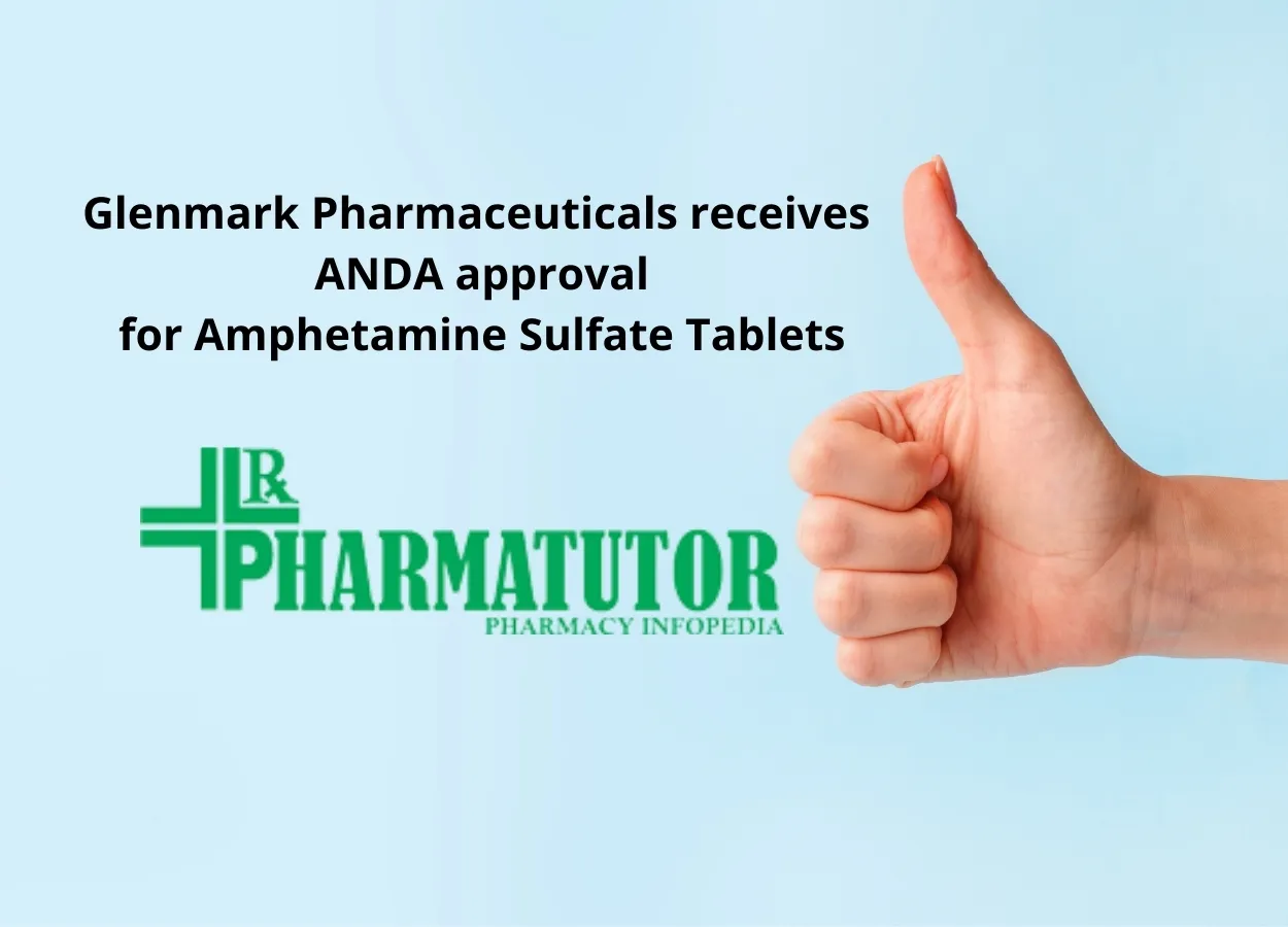 ANDA approval for Amphetamine Sulfate Tablets
