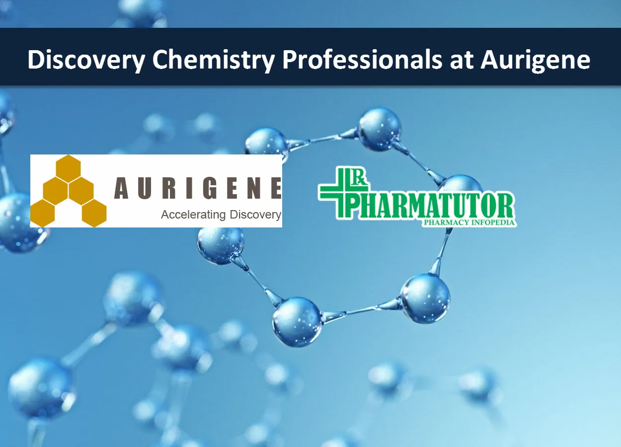Job for Discovery Chemistry Professionals at Aurigene