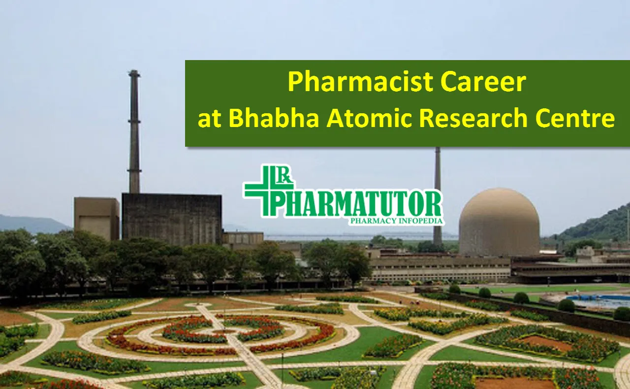 Job for Pharmacist at Bhabha Atomic Research Centre