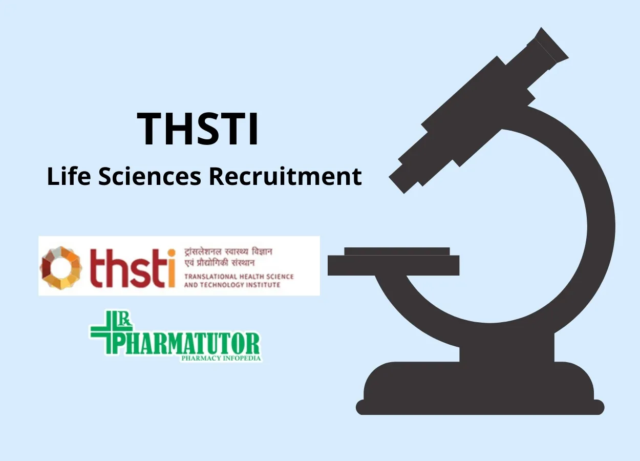 Life Sciences recruitment at THSTI