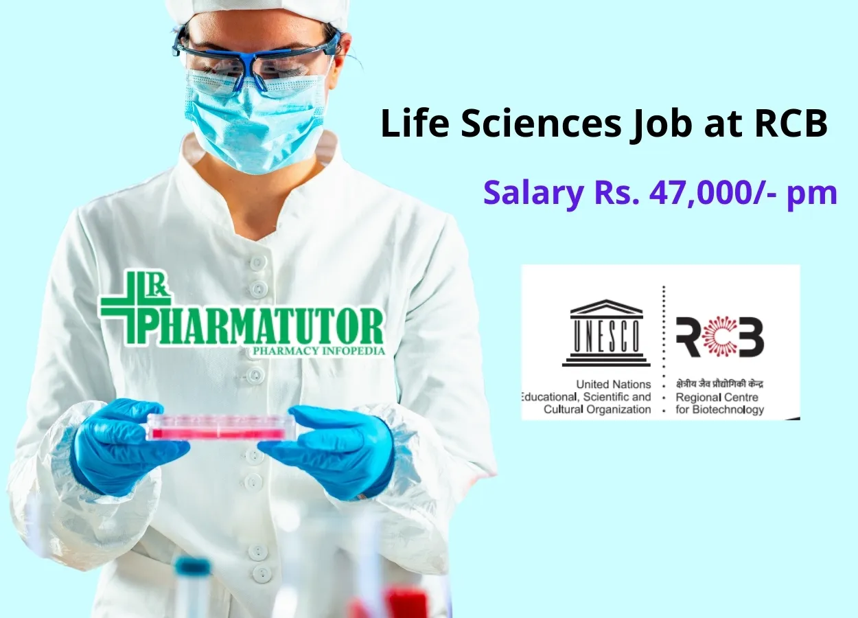 Life Sciences Job at Regional Centre for Biotechnology
