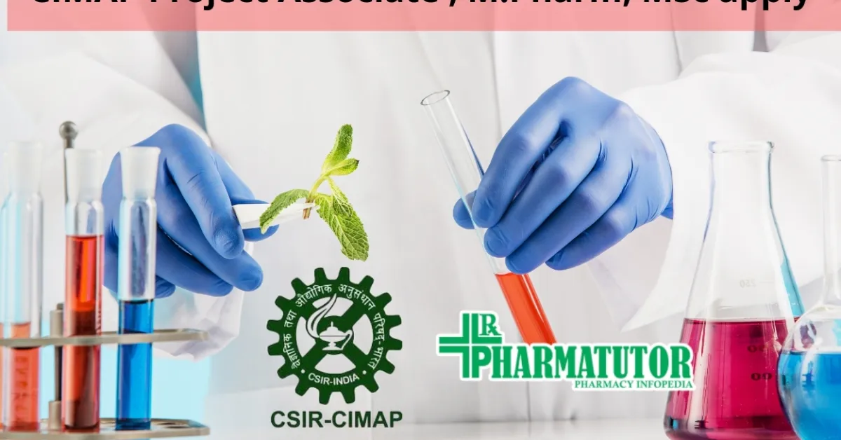 Project Associate at CIMAP Research Centre