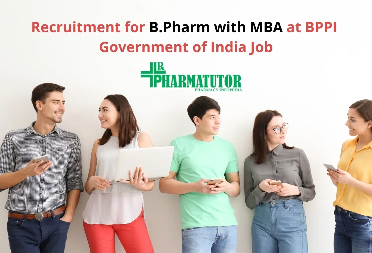 Pharma marketing jobs at BPPI 