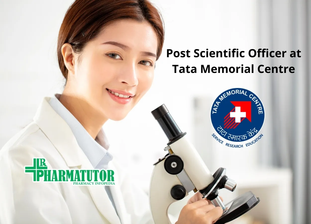 Post Scientific Officer at Tata Memorial Centre
