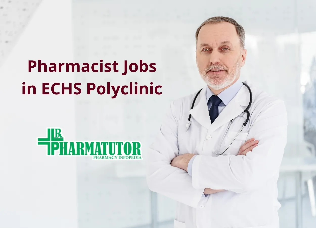 Job for Pharmacist in ECHS Polyclinic