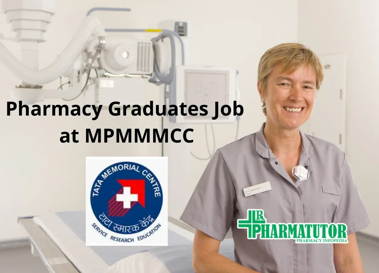 Job for Pharmacy graduates at MPMMMCC