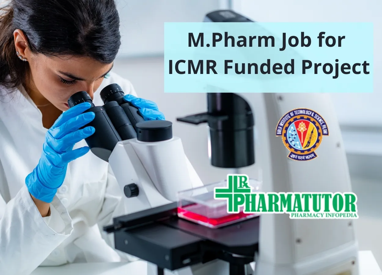 Junior Research Fellow for ICMR Funded Project