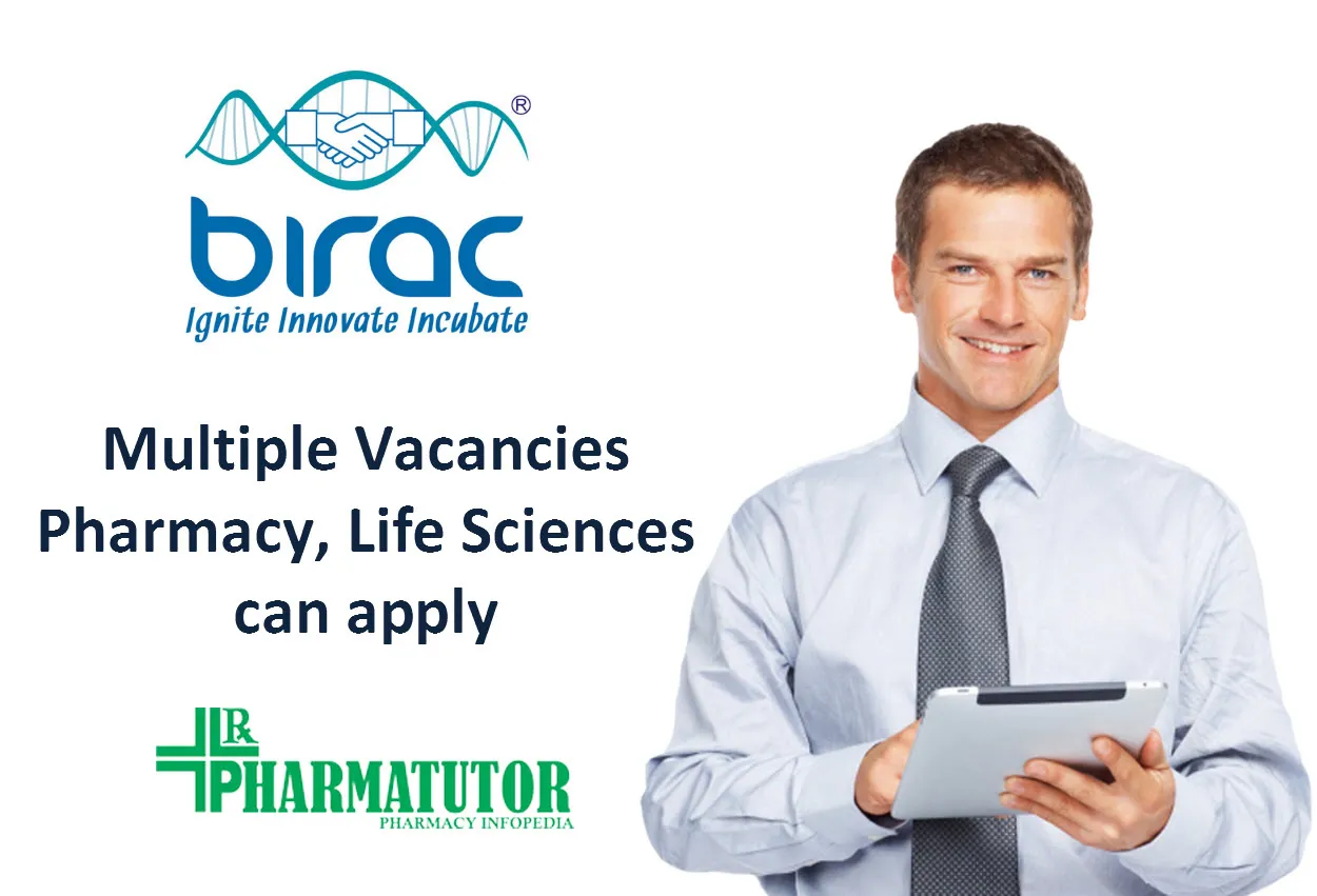 Multiple Vacancies under BIRAC