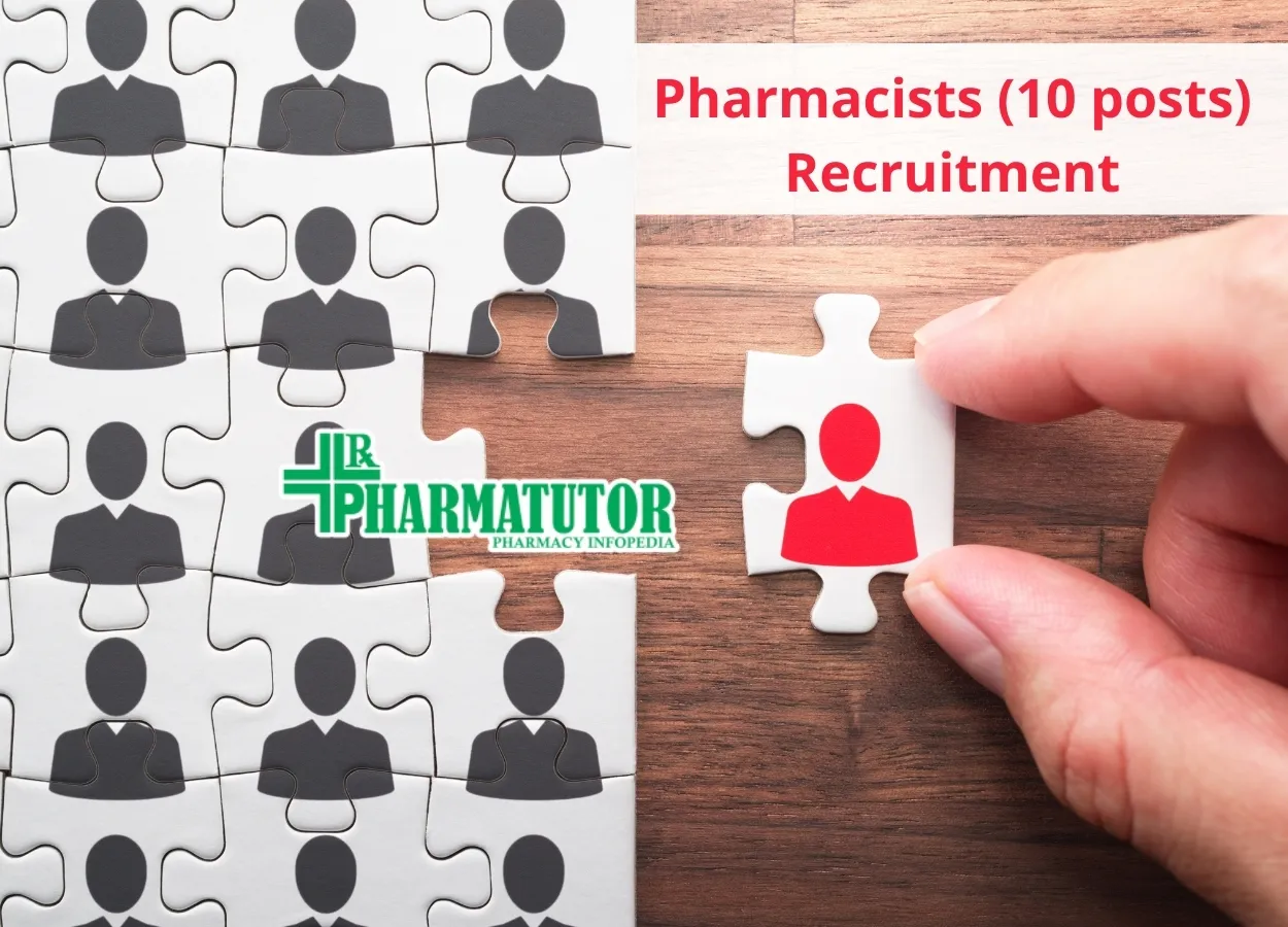 Recruitment for Pharmacists at ECHS Polyclinics and Regional Centre