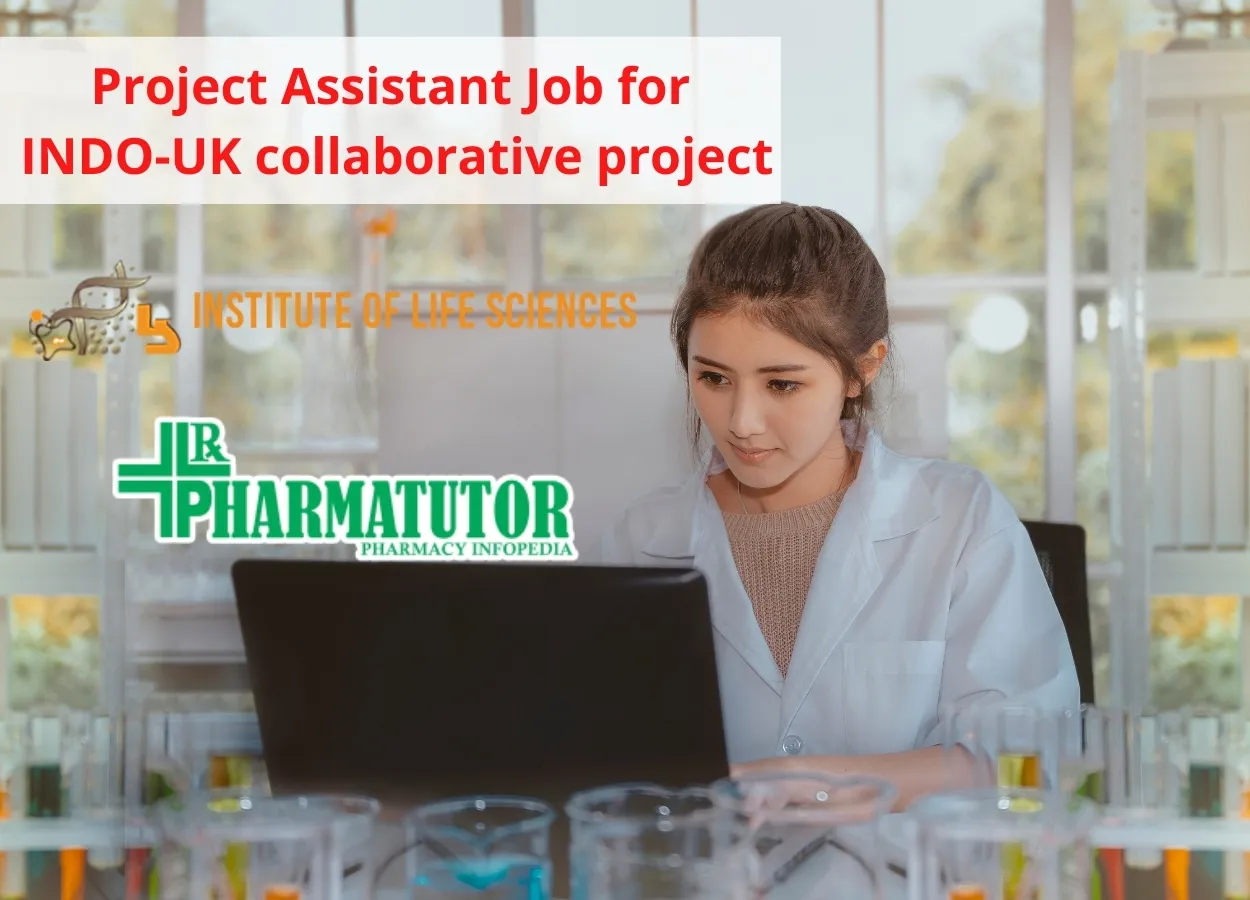 Vacancy for Project Assistant for INDO-UK collaborative project
