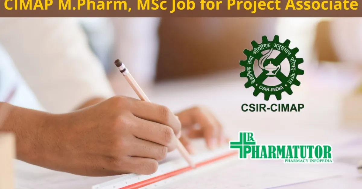 Walk in interview for Project Associate at CIMAP