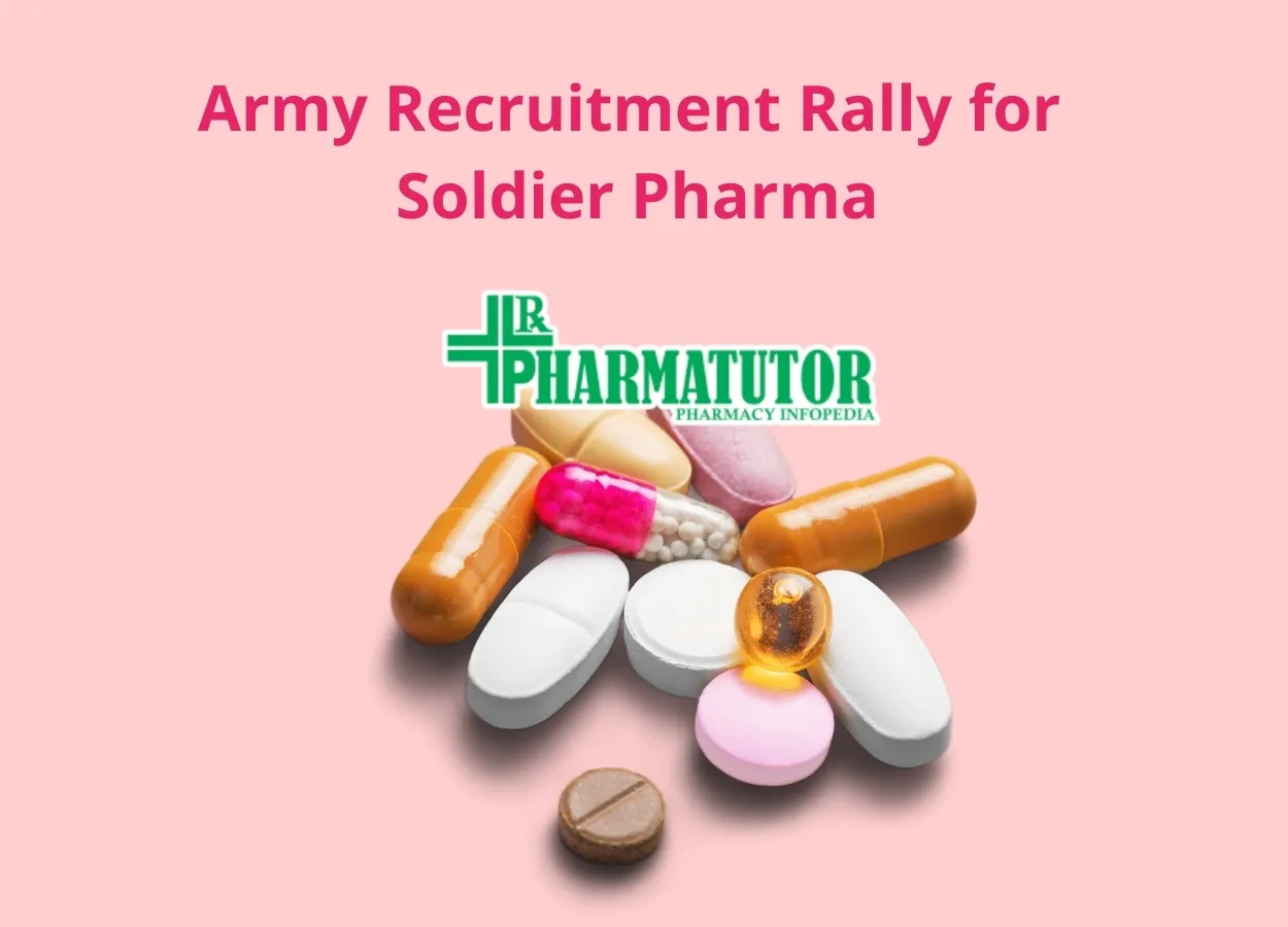 Army Recruitment Rally for Soldier Pharma