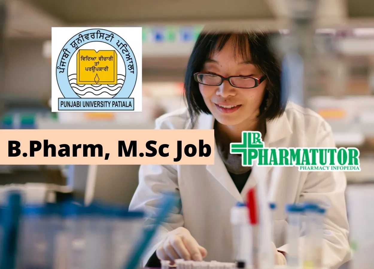 Career for B.Pharm, M.Sc in DBT Sponsored Bioinformatics Centre Project at Punjabi University 