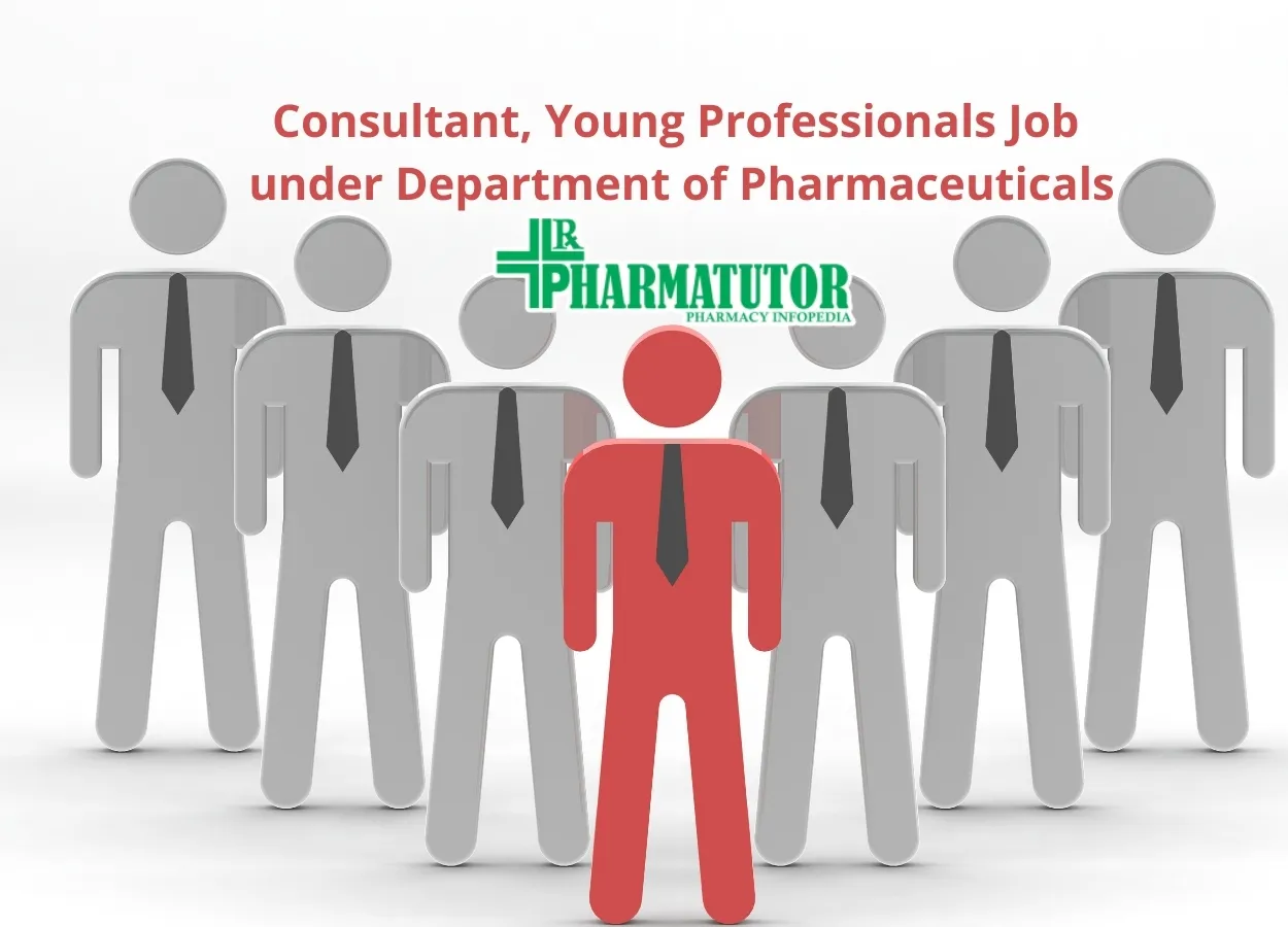 Consultant, Young Professionals Job under Department of Pharmaceuticals