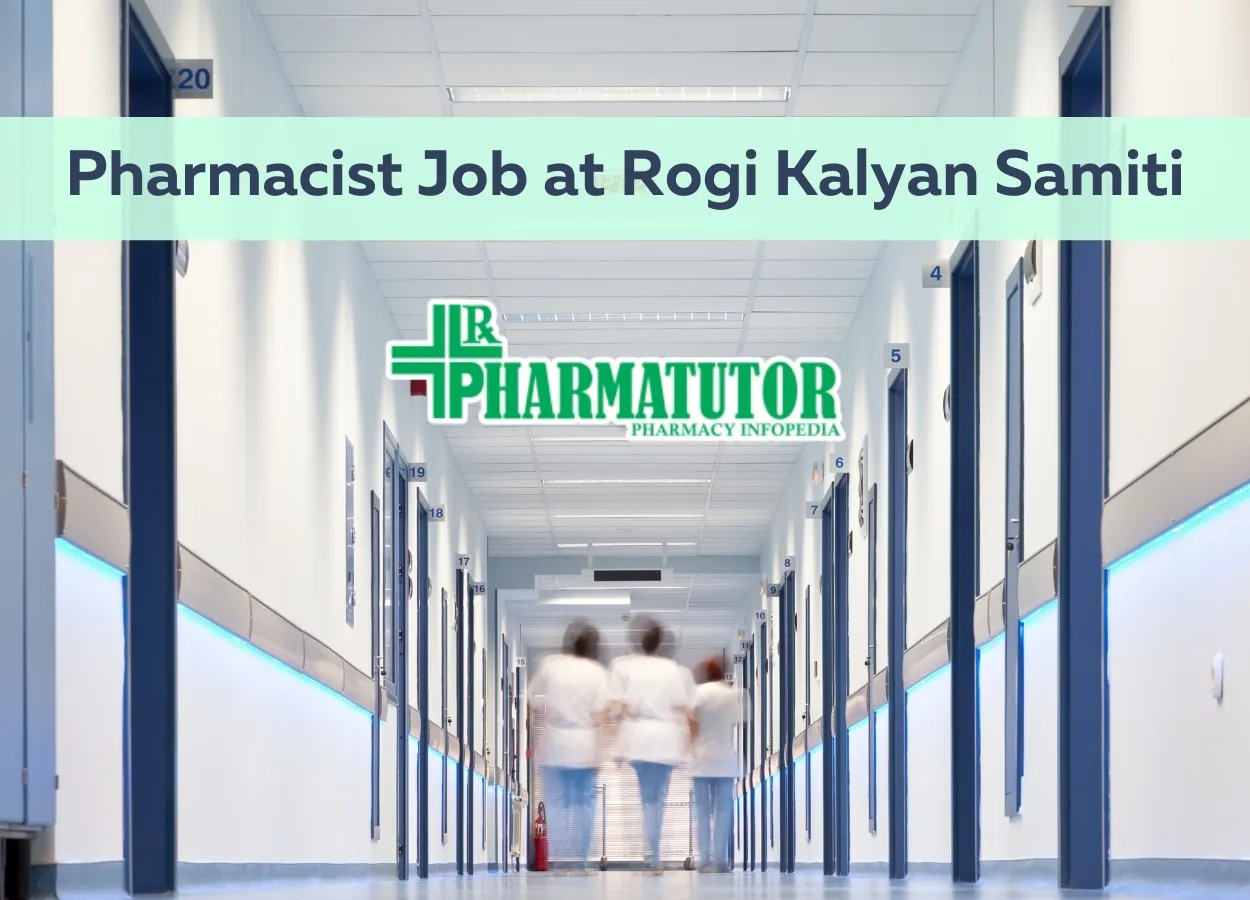 Job for Pharmacist at Rogi Kalyan Samiti