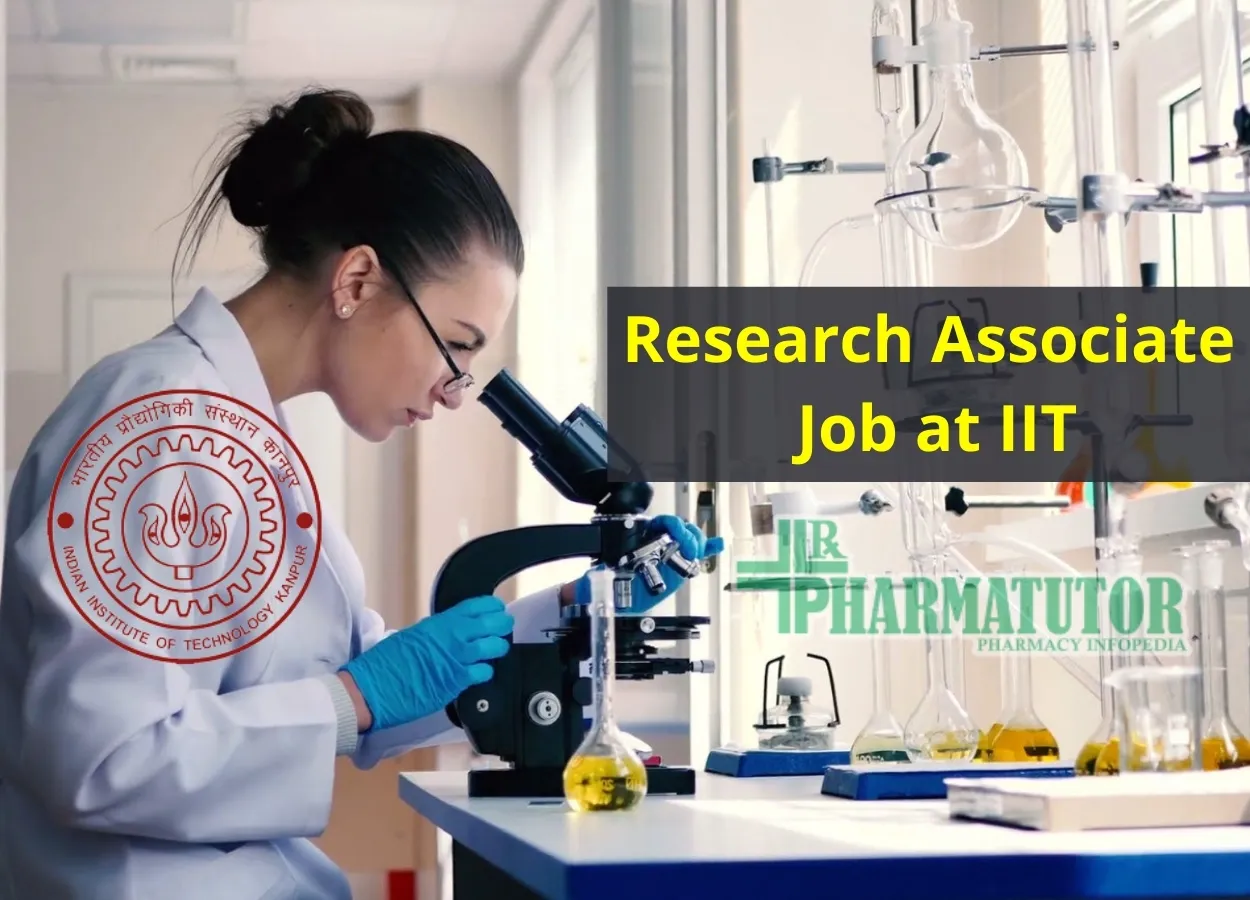 Job for Research Associate at Indian Institute of Technology