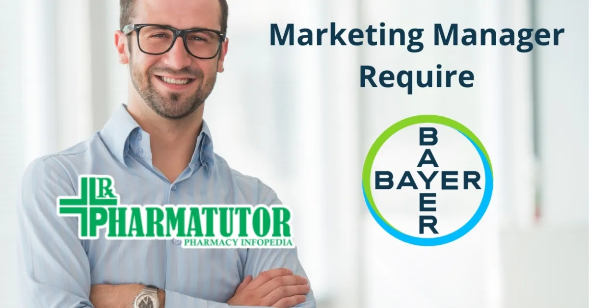 Marketing Manager require at Bayer