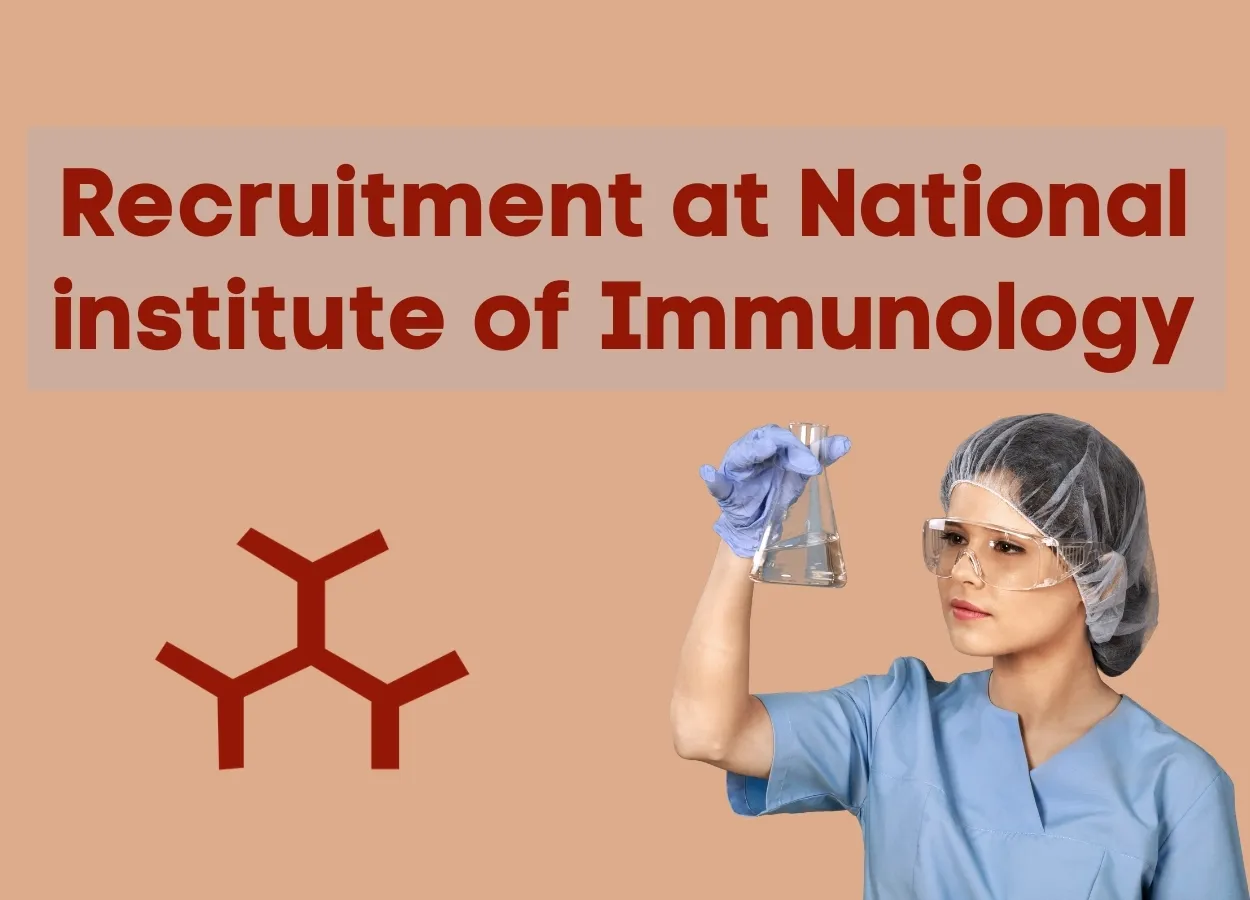 Work as Research Associate at National Institute of Immunology