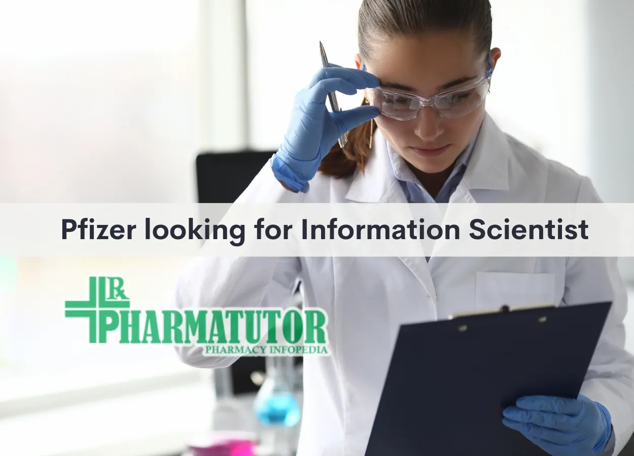 Pfizer looking for Information Scientist