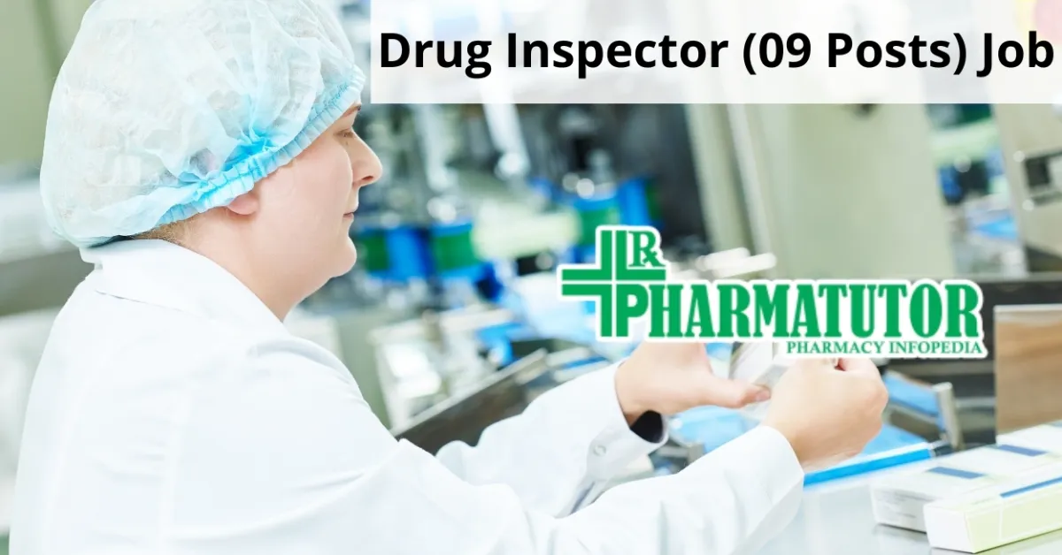 Recruitment for Drug Inspector in Public Service Commission 