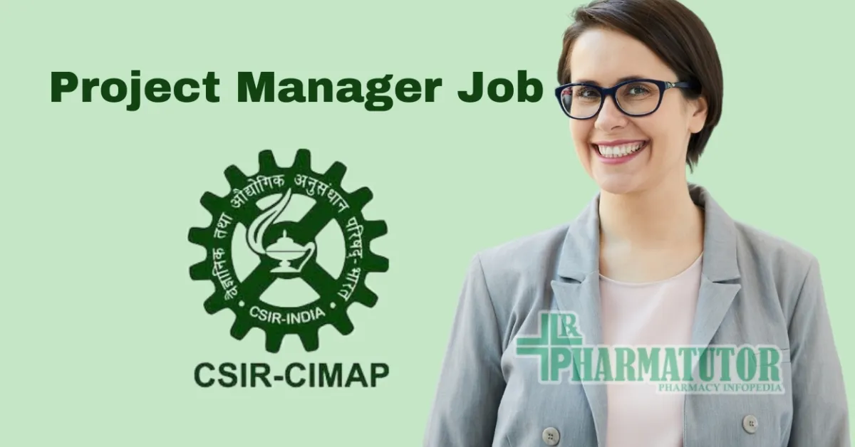 Walk in interview for Project Manager at CIMAP