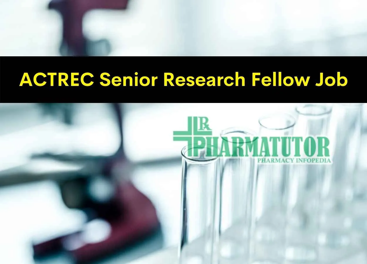 ACTREC Senior Research Fellow Job