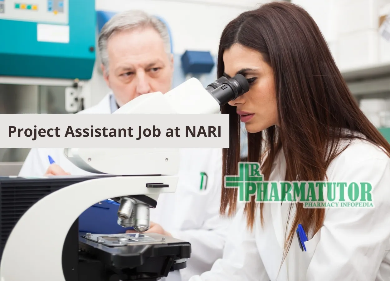 Applications are invited for Project Assistant at NARI
