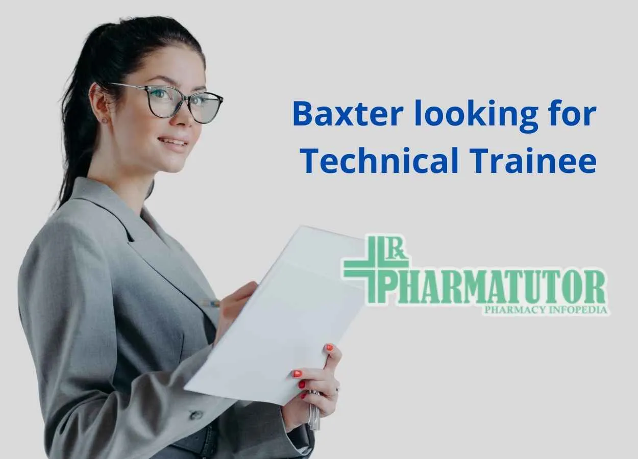 Baxter looking for Technical Trainee