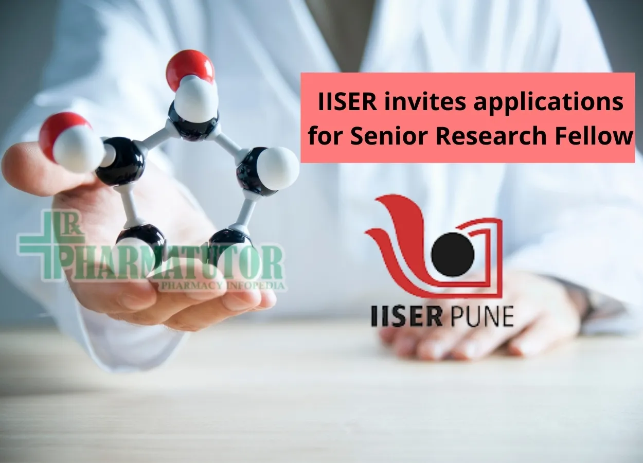 IISER invites applications for Senior Research Fellow