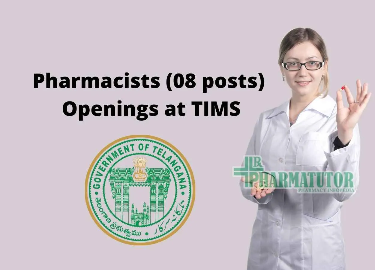 Job Openings for Pharmacists at TIMS 