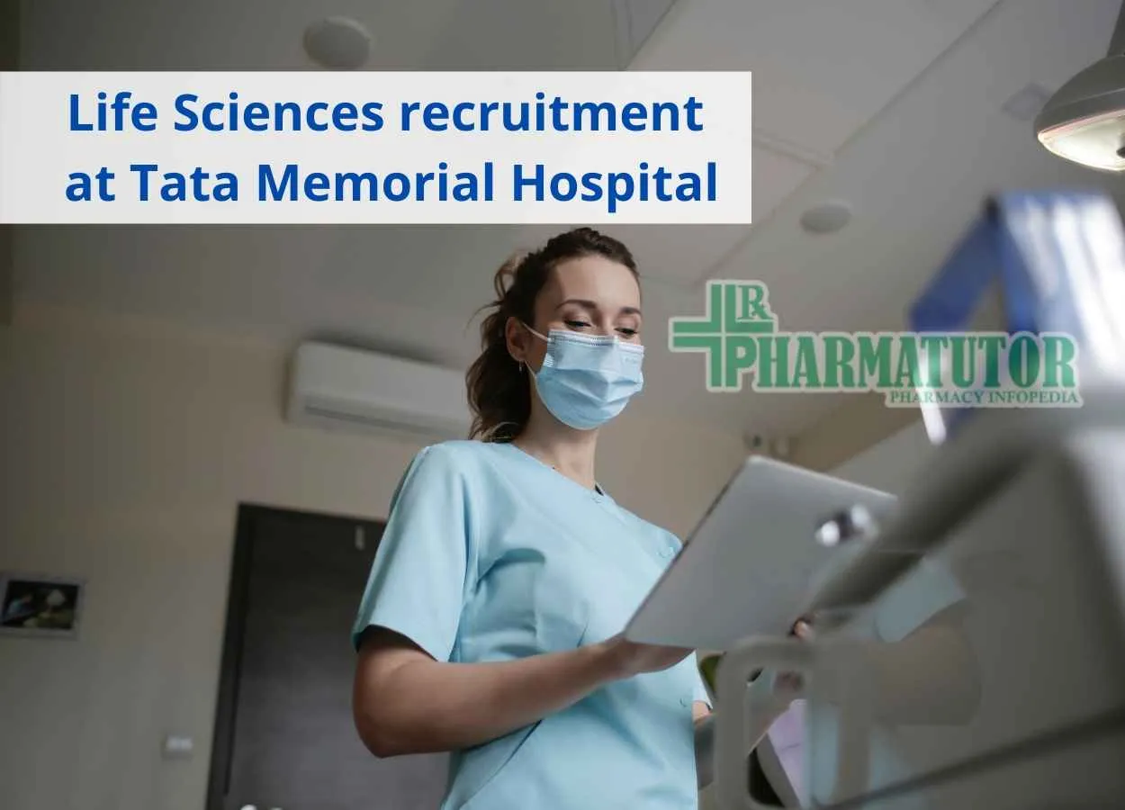 Life Sciences recruitment at Tata Memorial Hospital
