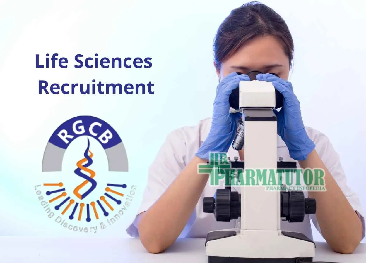 Life Sciences recruitment in SERB funded research project at RGCB