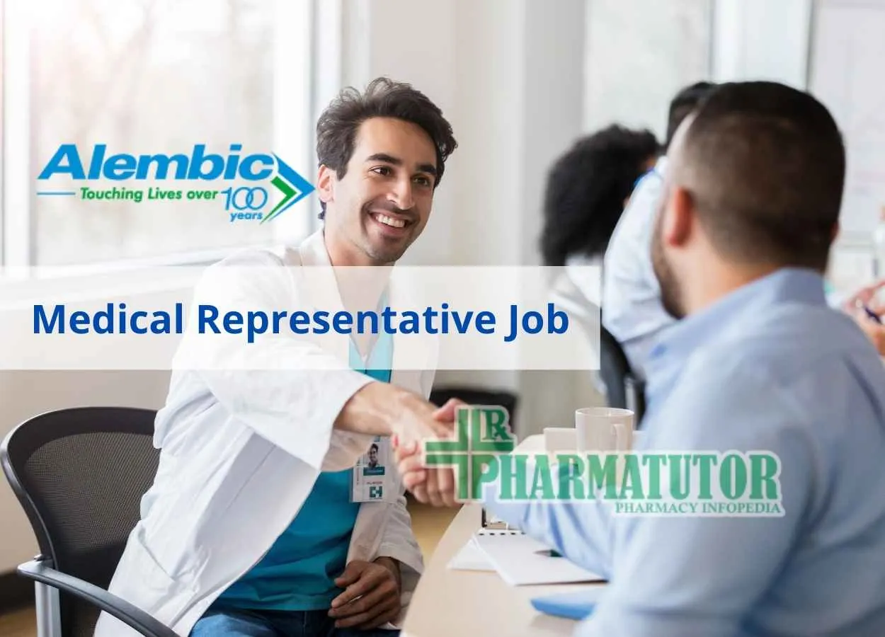 Job for Medical Representative at Alembic Pharmaceuticals Limited