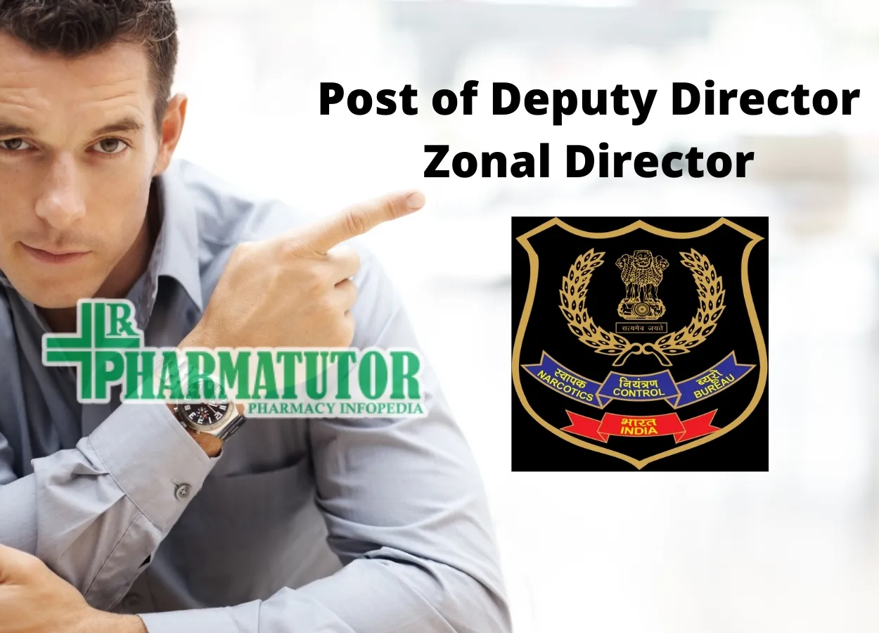 Narcotics Control Bureau invites application for post of Deputy Director/Zonal Director