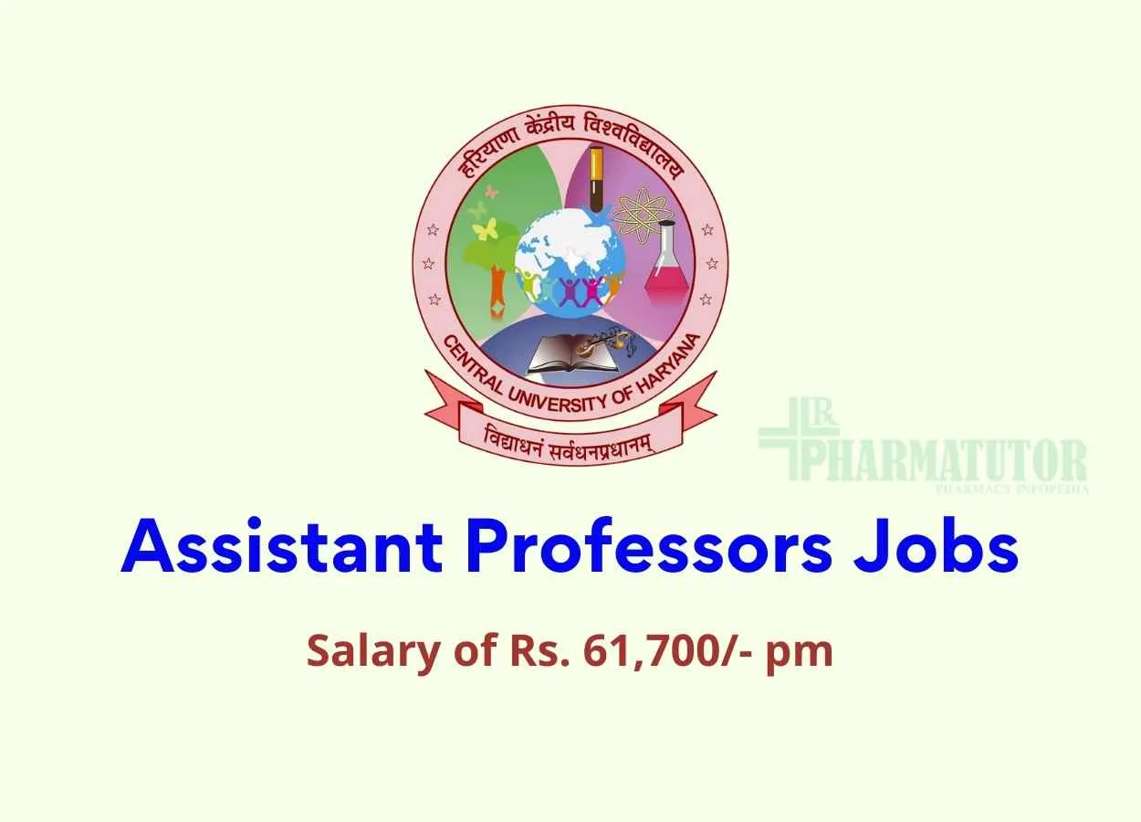 Recruitment for Assistant Professors at Central University of Haryana