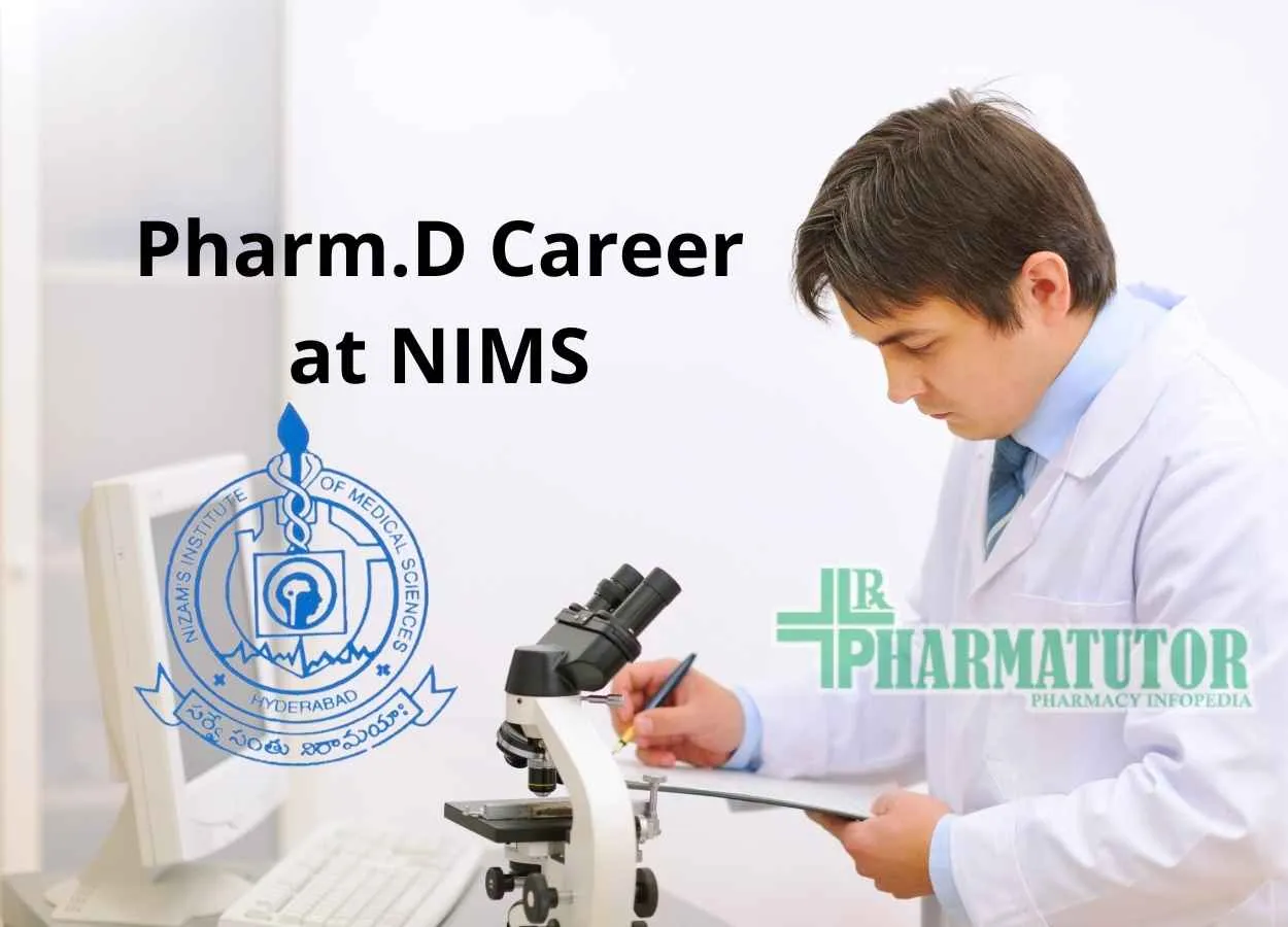 Recruitment for Pharm.D as Clinical Research Coordinator at NIMS
