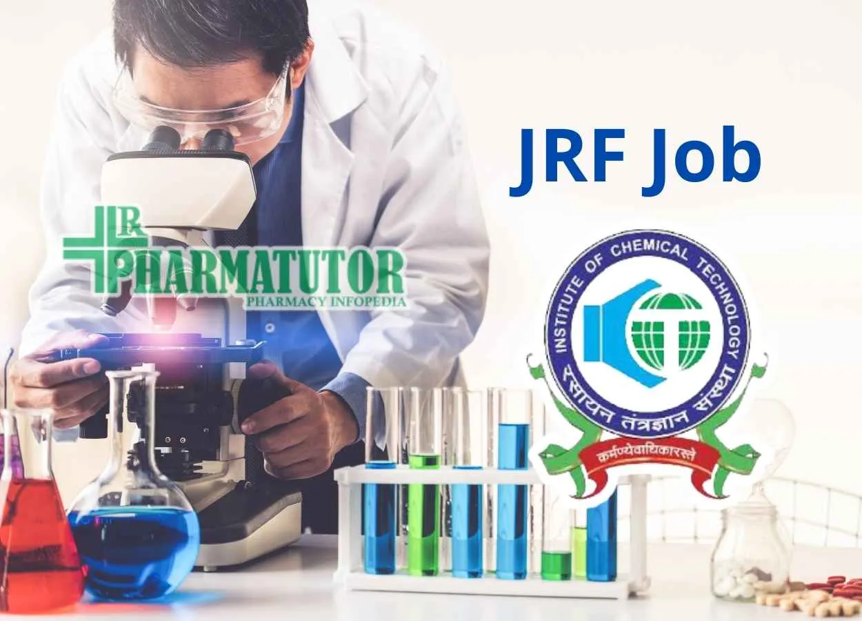Vacancy for Junior Research Fellow at Institute of Chemical Technology
