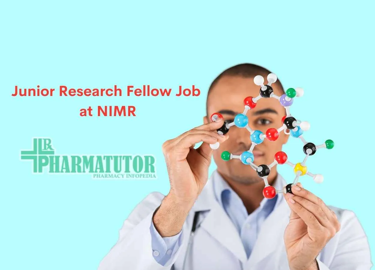 Vacancy for Junior Research Fellow at NIMR