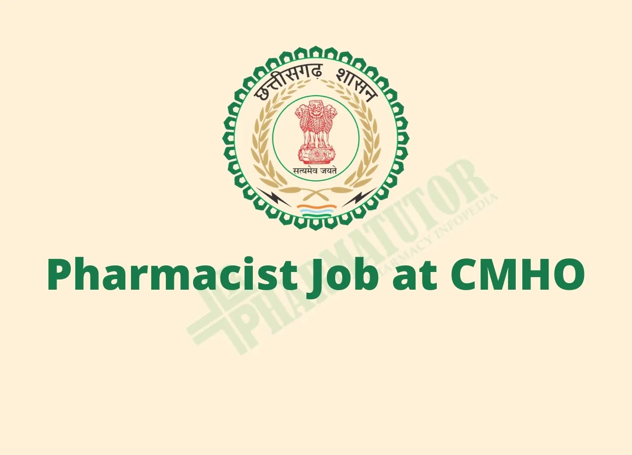 Vacancy for Pharmacist at CMHO