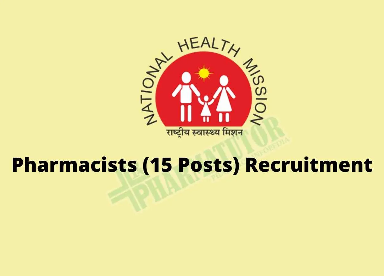 Walk in interview for Pharmacists at Zilla Parishad