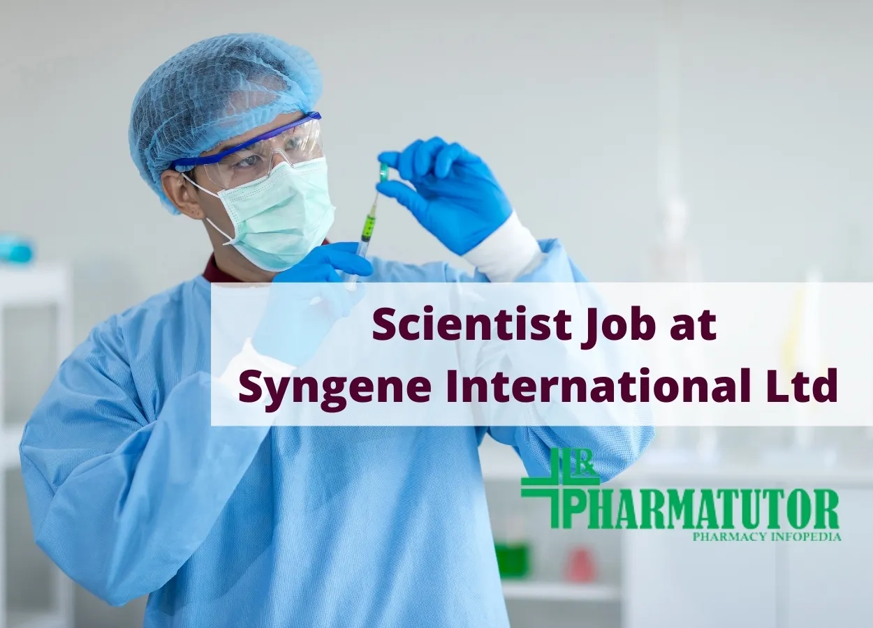 Syngene International Ltd Job