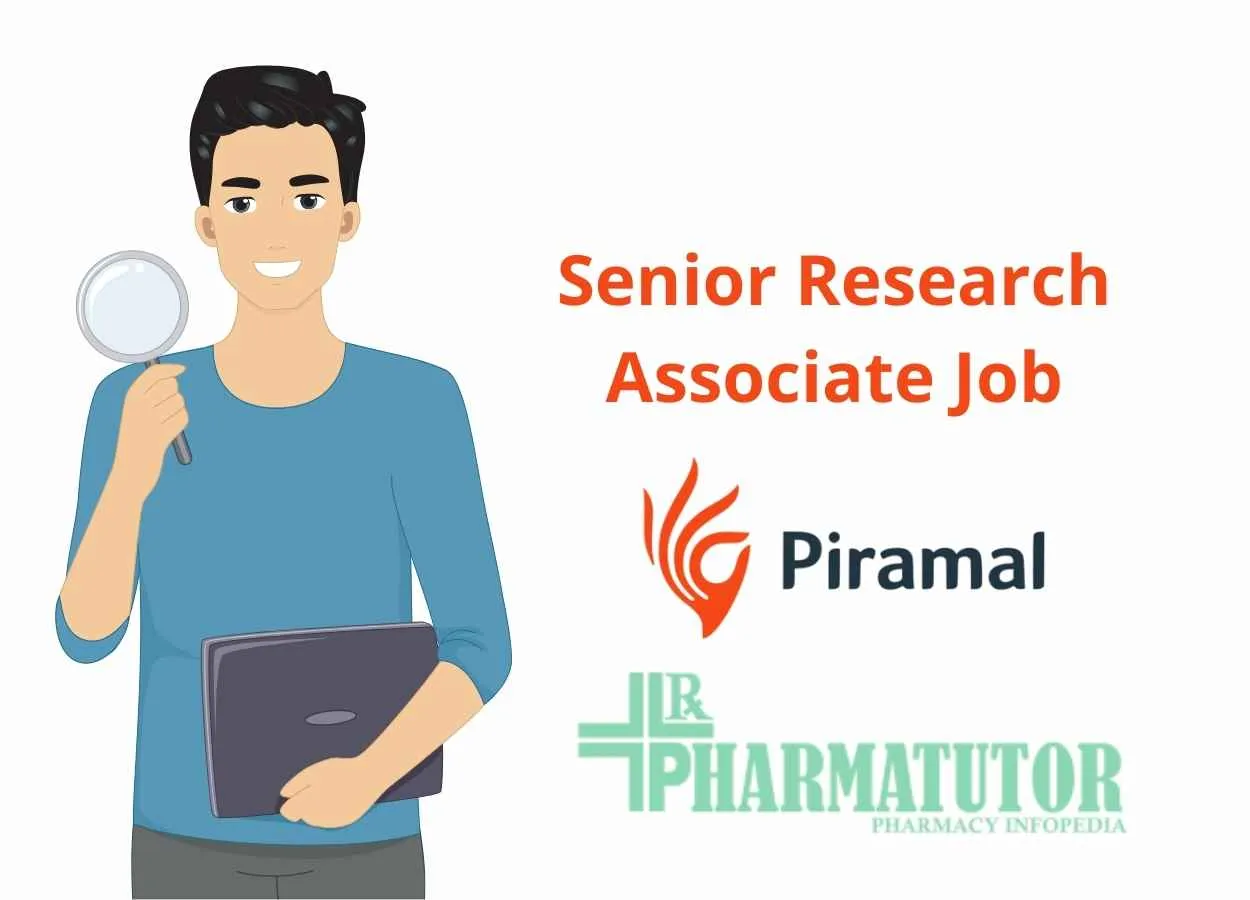 Work as Senior Research Associate at Piramal Healthcare Limited | M.Pharm