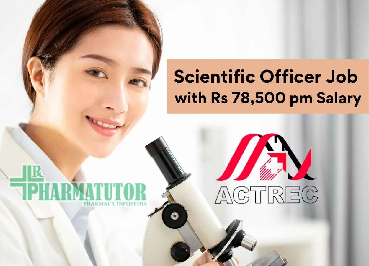 Career for Scientific Officer at ACTREC