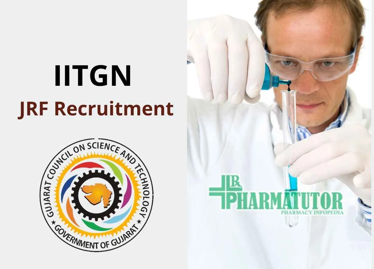 IITGN invites applications for Junior Research Fellow for a research project funded by Gujcost