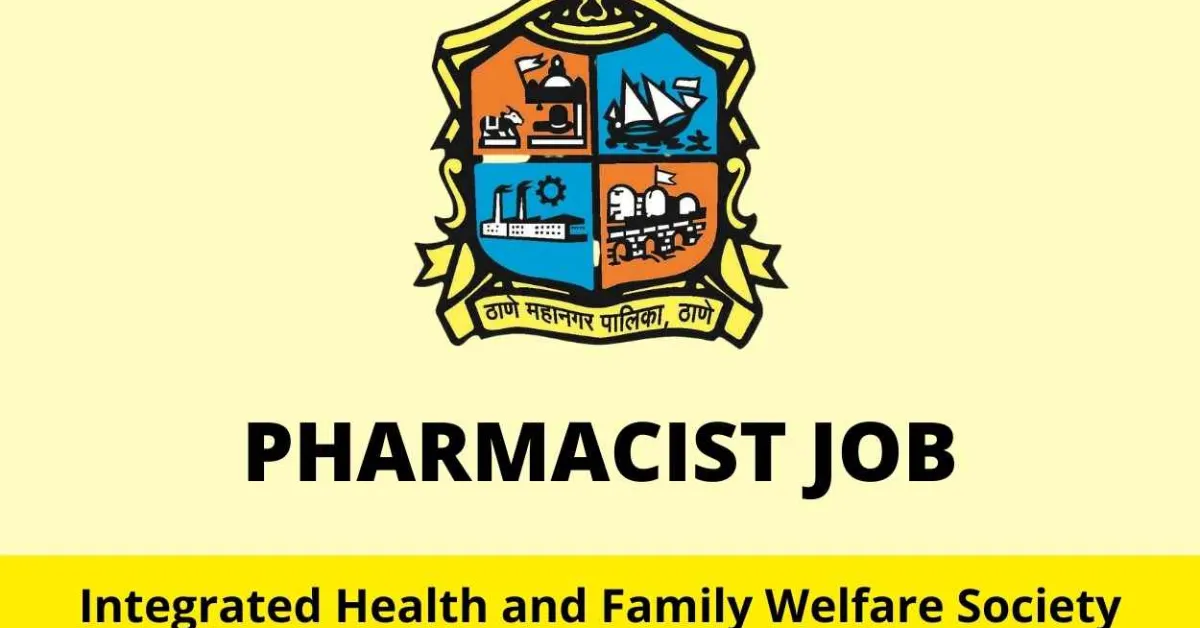 Job for Pharmacist at Integrated Health and Family Welfare Society