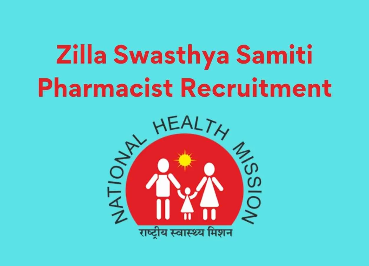 Job for Pharmacist at Zilla Swasthya Samiti 