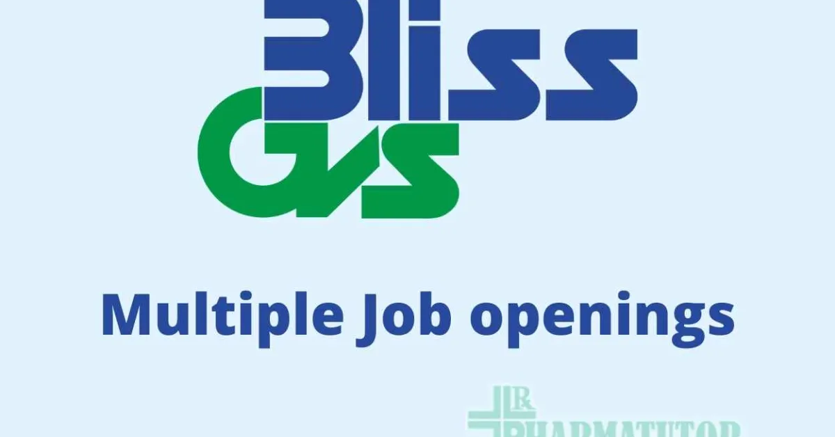 Multiple Job openings at Bliss GVS Pharma Limited